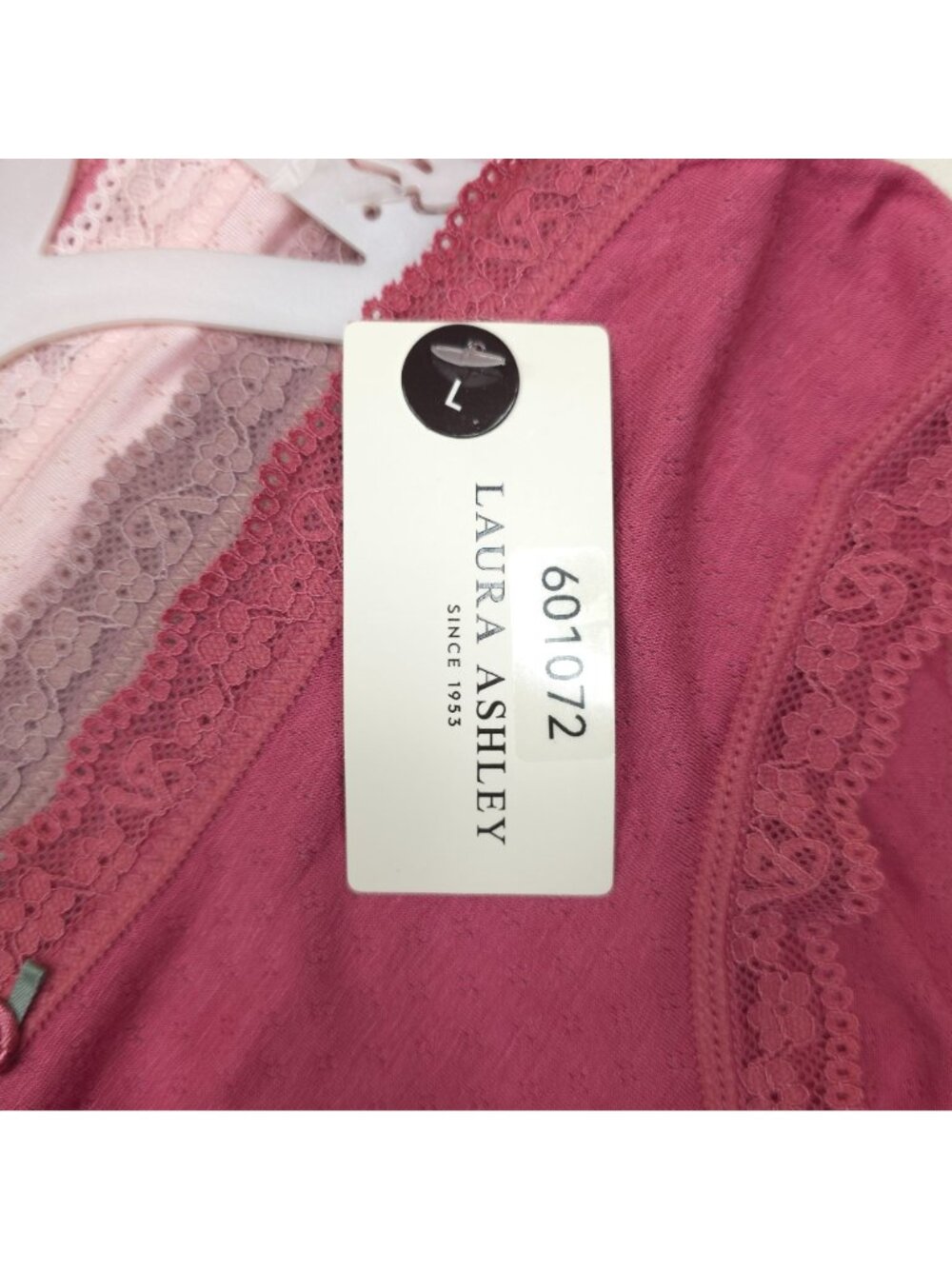 Laura Ashley Womens 5-Pack Super Soft Lace Trim Panties Briefs Size Large - Picture 13 of 15